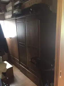 大型家具　処分前の室内