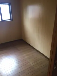 大型家具をすべて撤去しスッキリです 大型家具 処分後の室内
